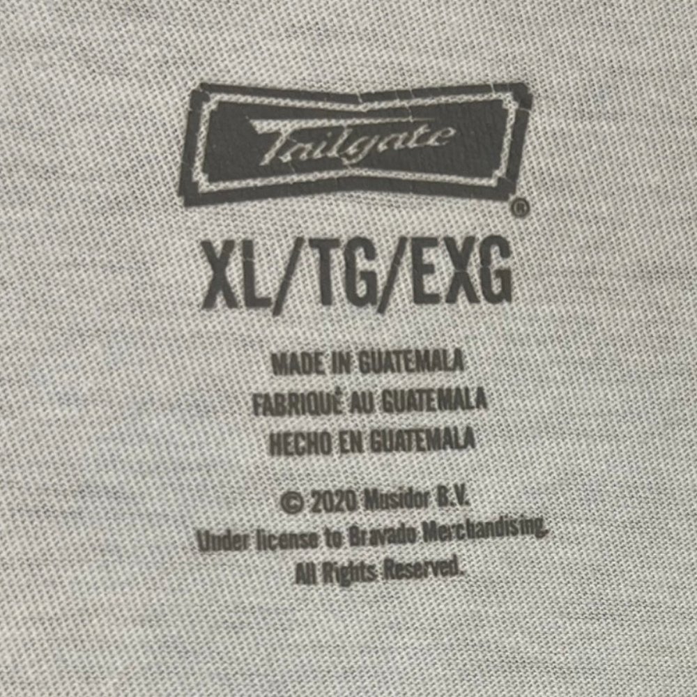 American Eagle Tailgate Rolling Stones Cropped T-Shirt, Size XL - Picture 4 of 4